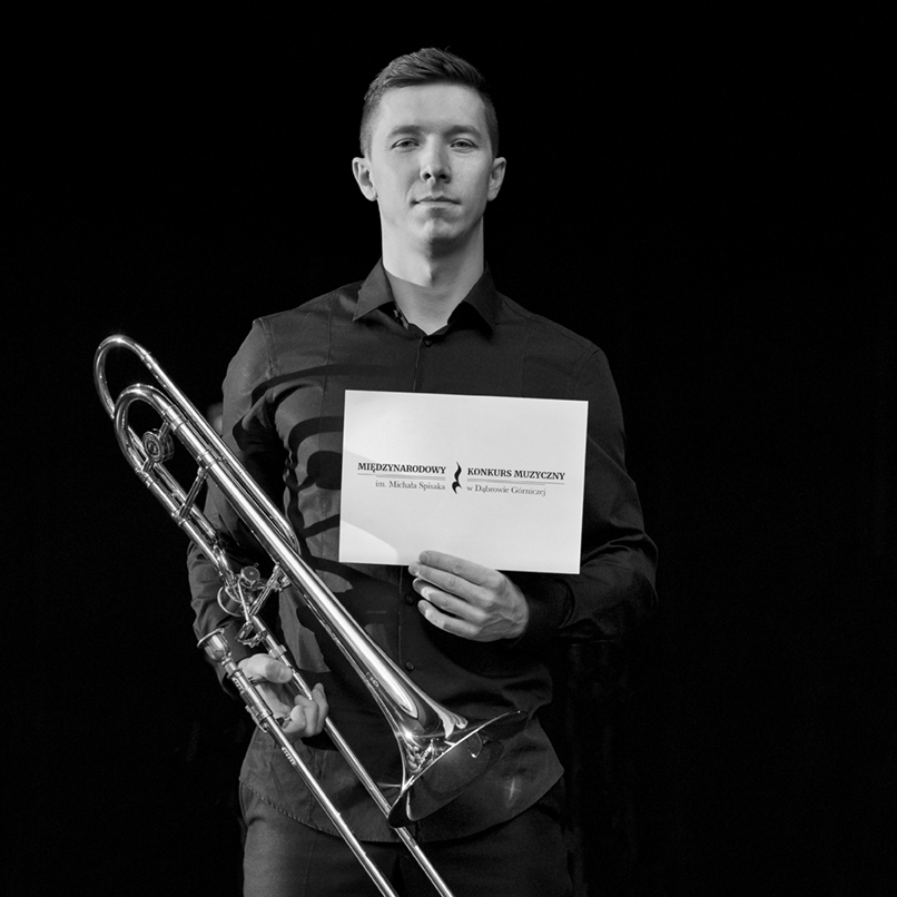Tomasz Hajda - left the guitar for trombone to win - The